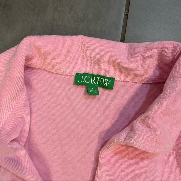 J. Crew Polo Mini Dress in Towel Terry - Picture 3 of 4